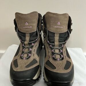 Vasque Women’s Hiking Boots. Size 11. Gray and purple. Lightly worn.